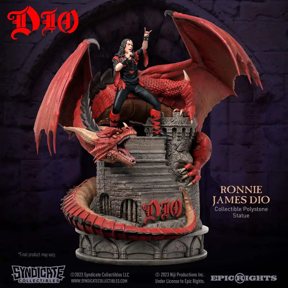Statuie Dio 1/10 Ronnie James Dio 36 cm poza produsului