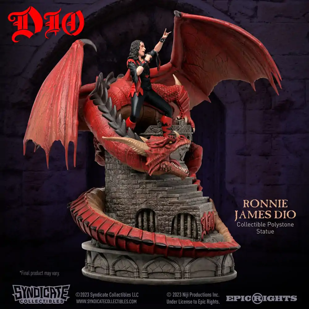 Statuie Dio 1/10 Ronnie James Dio 36 cm poza produsului