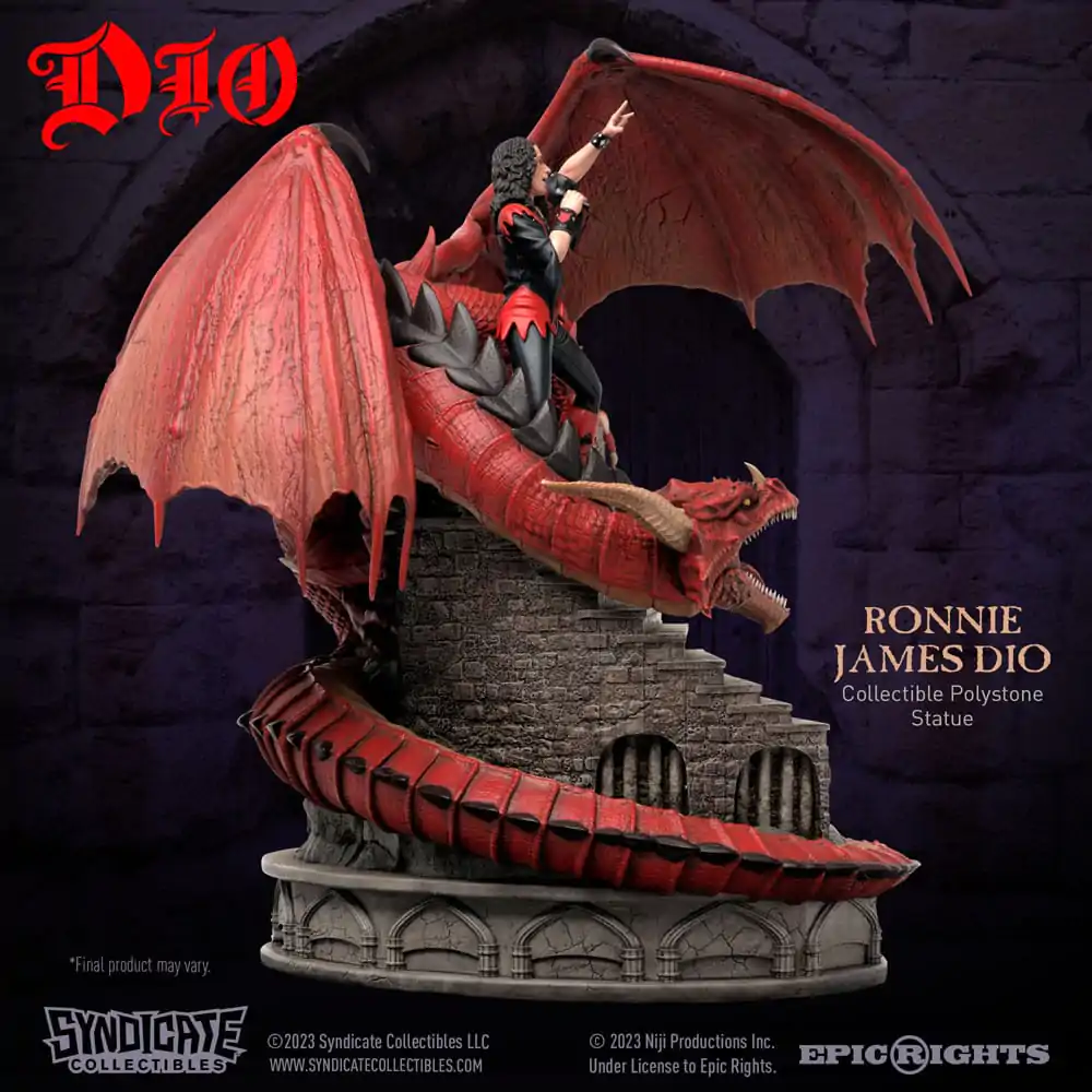 Statuie Dio 1/10 Ronnie James Dio 36 cm poza produsului