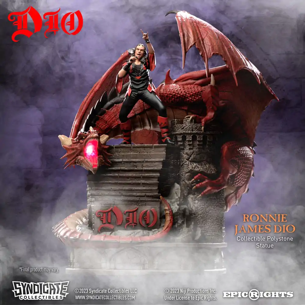 Statuie Dio 1/10 Ronnie James Dio 36 cm poza produsului