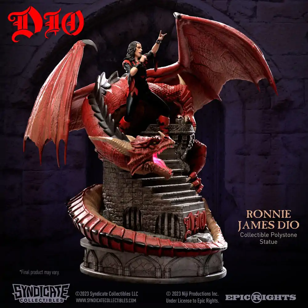 Statuie Dio 1/10 Ronnie James Dio 36 cm poza produsului