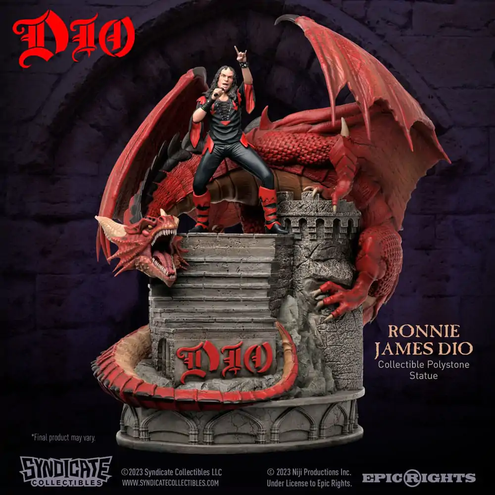 Statuie Dio 1/10 Ronnie James Dio 36 cm poza produsului