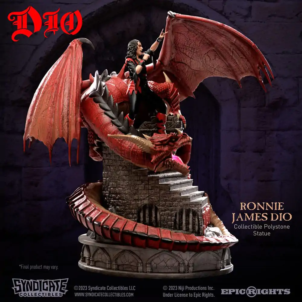 Statuie Dio 1/10 Ronnie James Dio 36 cm poza produsului