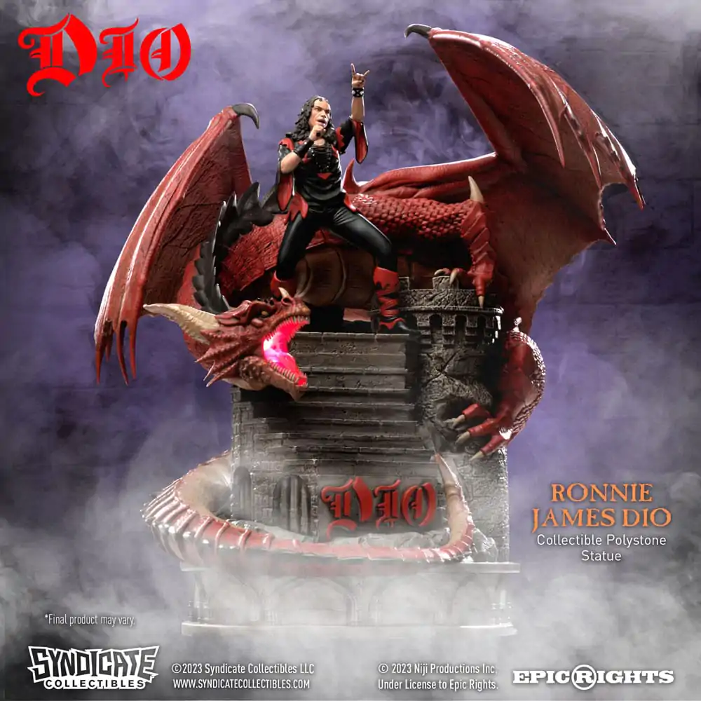 Statuie Dio 1/10 Ronnie James Dio 36 cm poza produsului