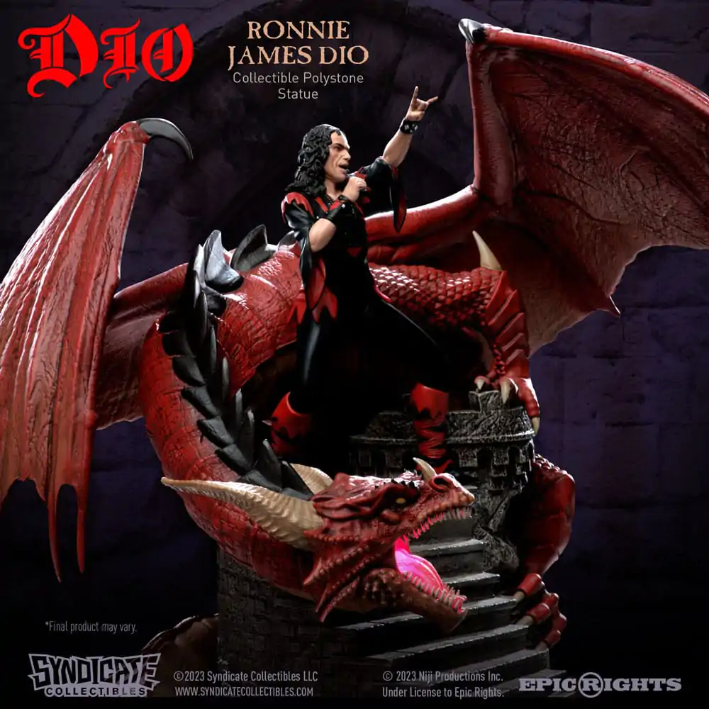 Statuie Dio 1/10 Ronnie James Dio 36 cm poza produsului