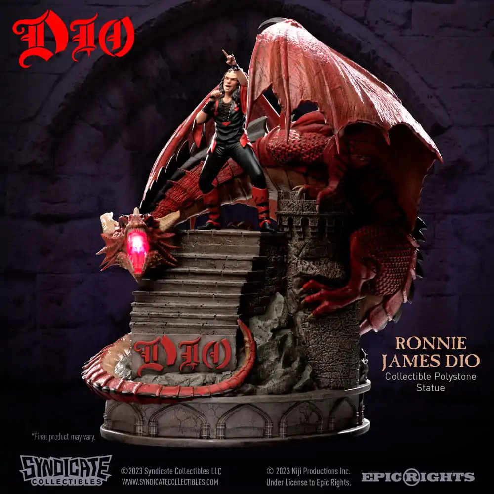 Statuie Dio 1/10 Ronnie James Dio 36 cm poza produsului