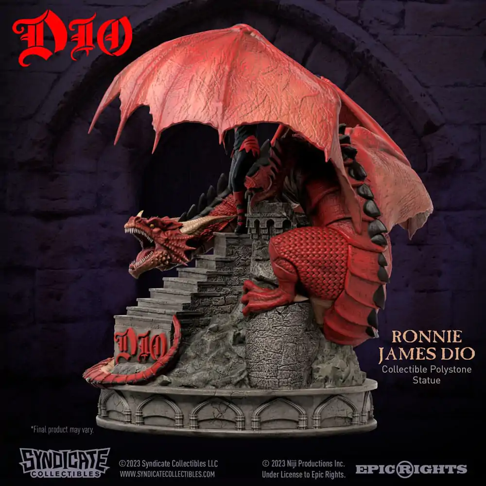 Statuie Dio 1/10 Ronnie James Dio 36 cm poza produsului