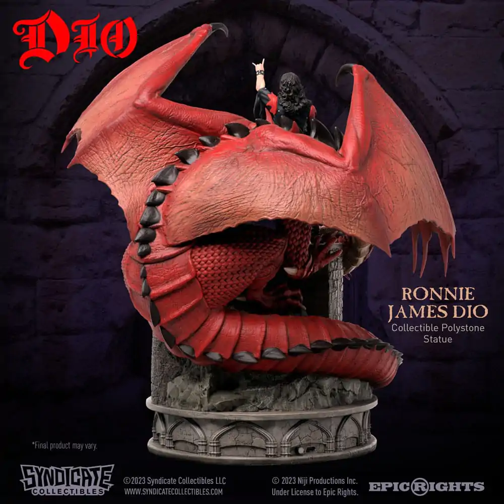 Statuie Dio 1/10 Ronnie James Dio 36 cm poza produsului
