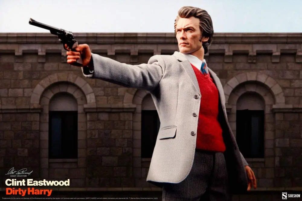 Figurină de acțiune Colecția Moștenirea lui Dirty Harry Clint Eastwood 1/6 Harry Callahan 30 cm poza produsului