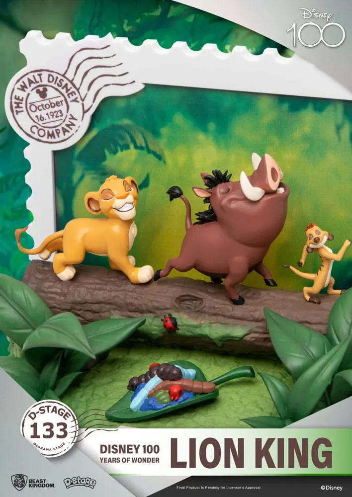 Disney 100 Years of Wonder D-Stage dioramă PVC Lion King 10 cm poza produsului