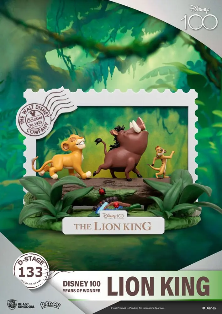 Disney 100 Years of Wonder D-Stage dioramă PVC Lion King 10 cm poza produsului