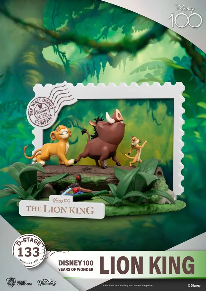 Disney 100 Years of Wonder D-Stage dioramă PVC Lion King 10 cm poza produsului
