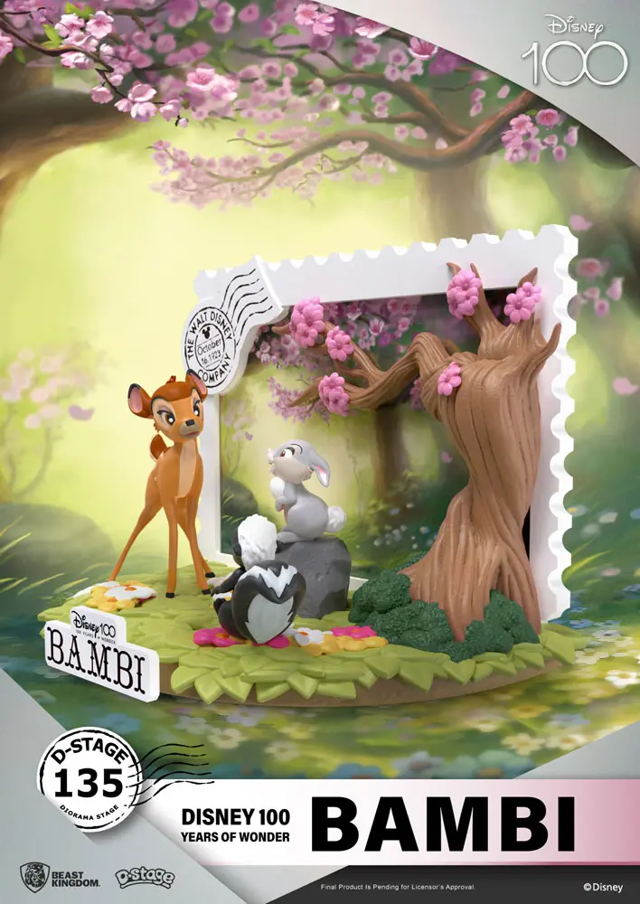 Disney 100th Anniversary D-Stage Dioramă PVC Bambi 12 cm poza produsului