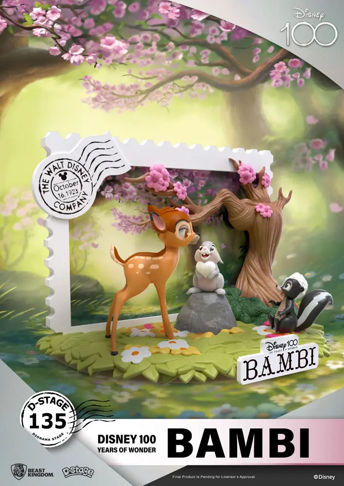 Disney 100th Anniversary D-Stage Dioramă PVC Bambi 12 cm poza produsului
