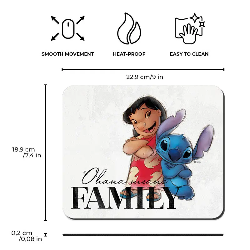Disney 100th Anniversary Lilo & Stitch mouse pad poza produsului
