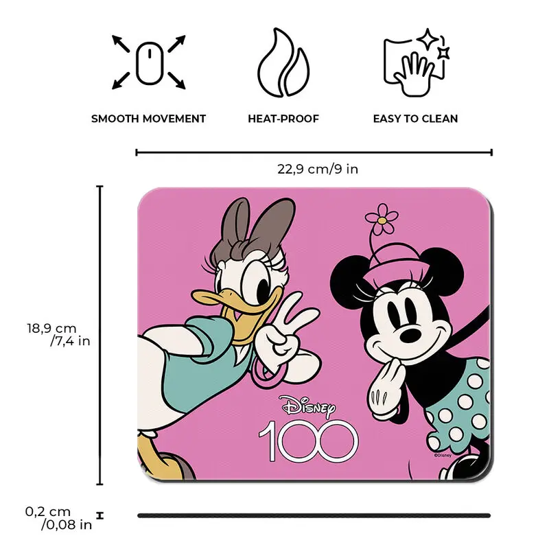 Disney 100th Anniversary Minnie & Daisy mouse pad poza produsului