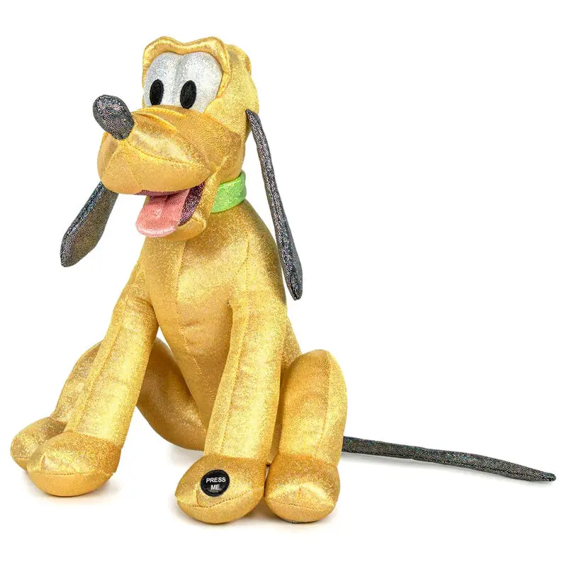 Disney 100th Anniversary Pluto Glitter pluș jucărie 28cm poza produsului