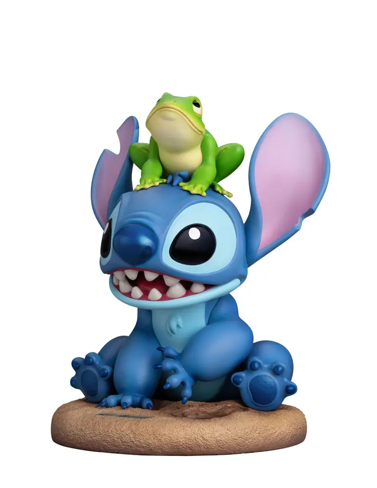 Disney 100th Master Craft Statuie Stitch with Frog 34 cm poza produsului
