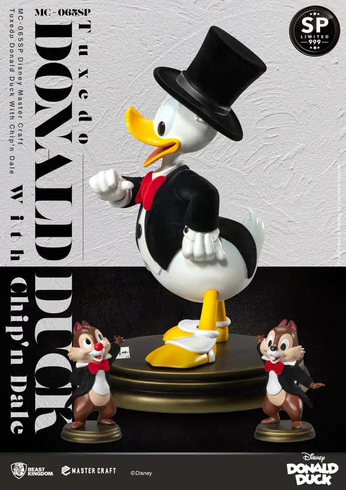 Disney 100th Master Craft Statuie Tuxedo Donald Duck (Chip'n und Dale) 40 cm poza produsului