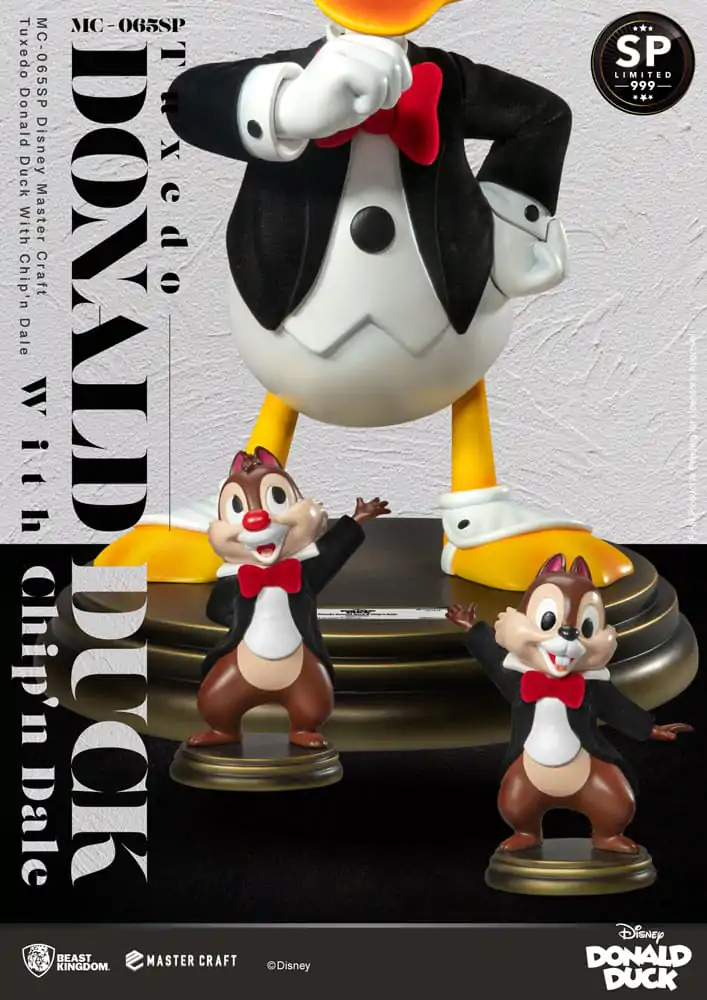 Disney 100th Master Craft Statuie Tuxedo Donald Duck (Chip'n und Dale) 40 cm poza produsului