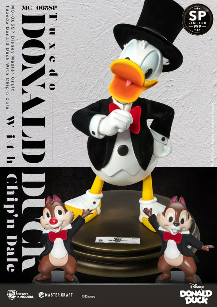 Disney 100th Master Craft Statuie Tuxedo Donald Duck (Chip'n und Dale) 40 cm poza produsului