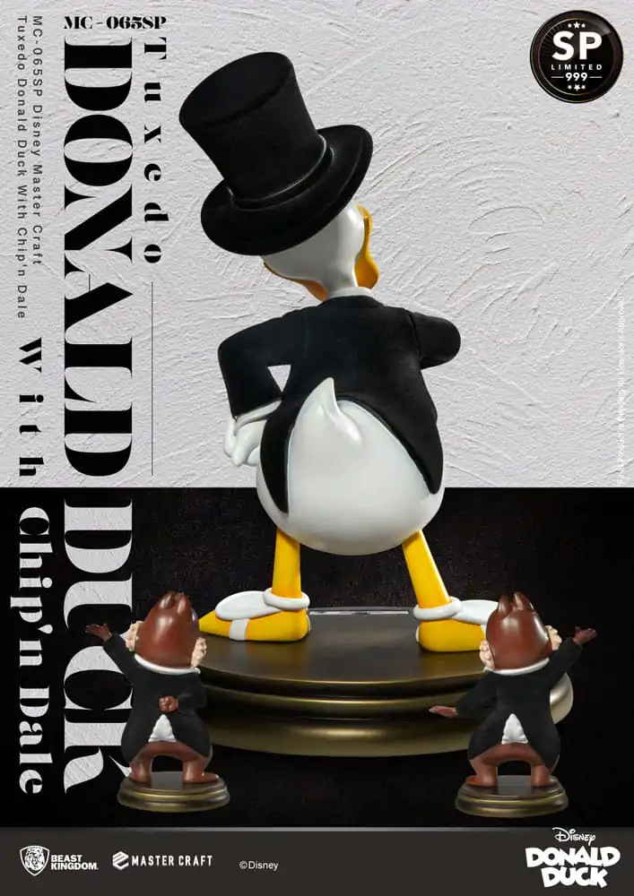 Disney 100th Master Craft Statuie Tuxedo Donald Duck (Chip'n und Dale) 40 cm poza produsului