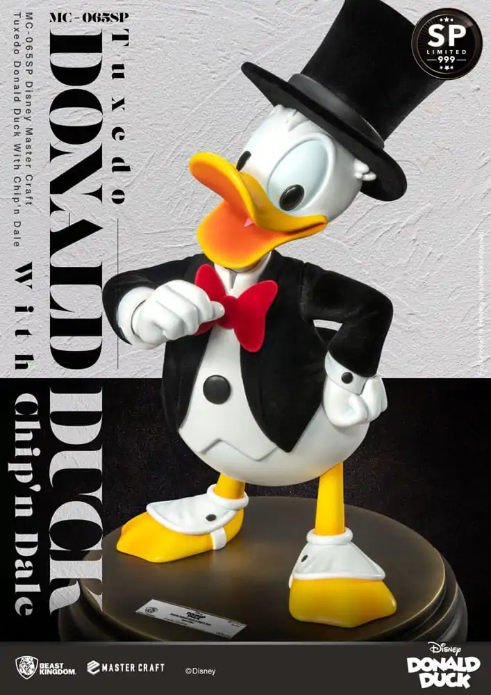 Disney 100th Master Craft Statuie Tuxedo Donald Duck (Chip'n und Dale) 40 cm poza produsului