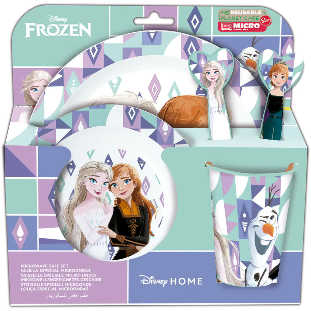 Disney 5 piese set de mic dejun Frozen poza produsului