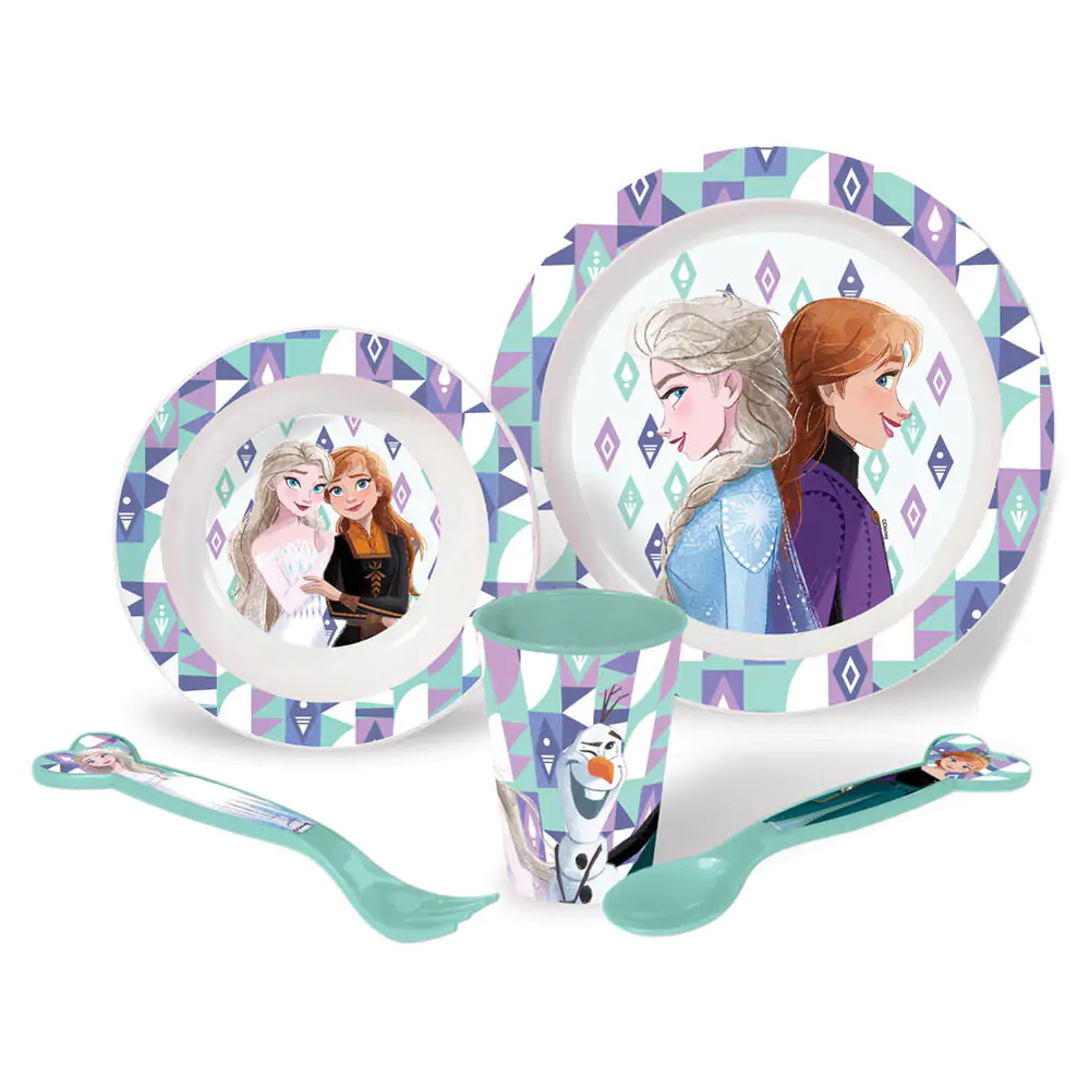 Disney 5 piese set de mic dejun Frozen poza produsului