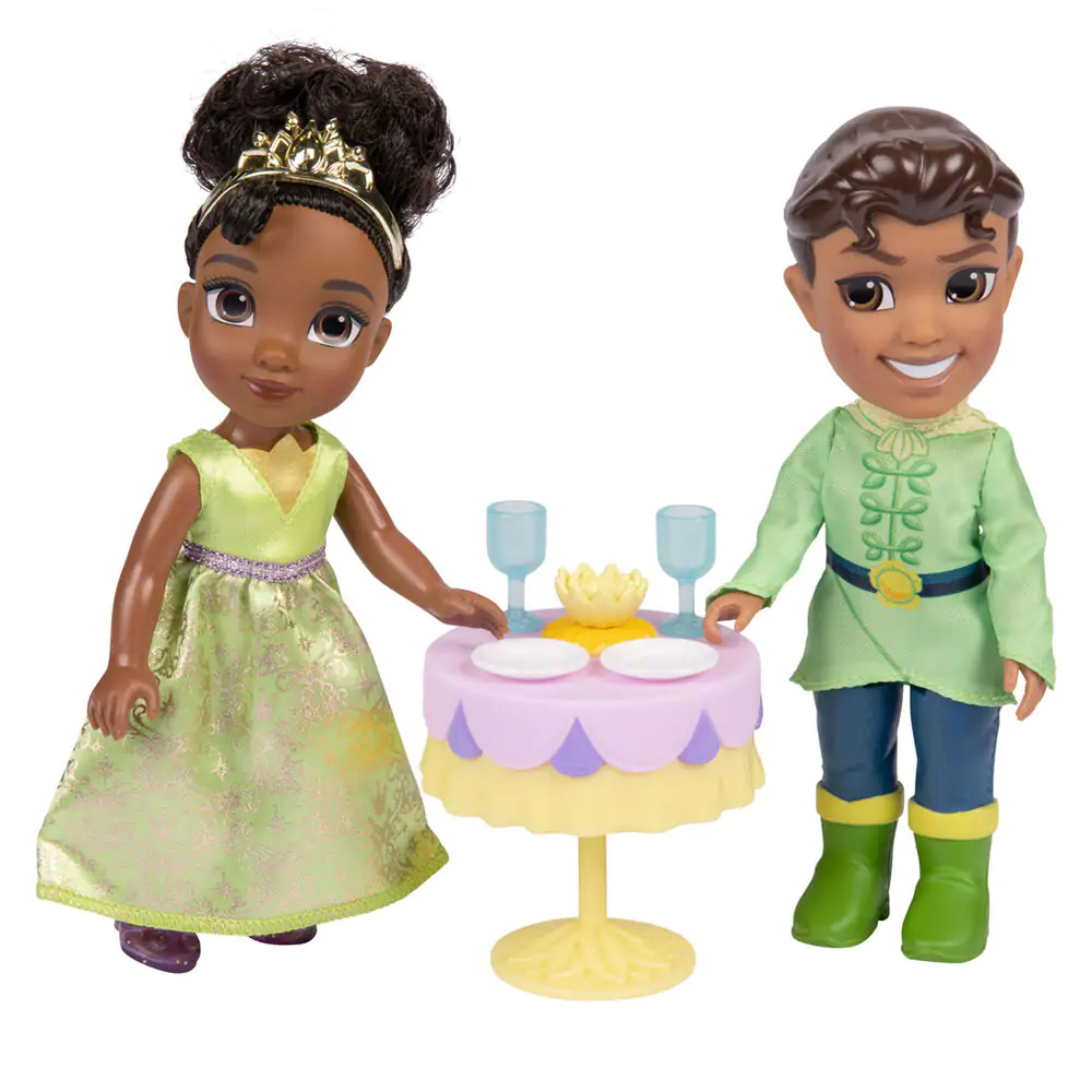 Disney Prințesa și Broscoiul Tiana + Naveen păpușă 15cm poza produsului