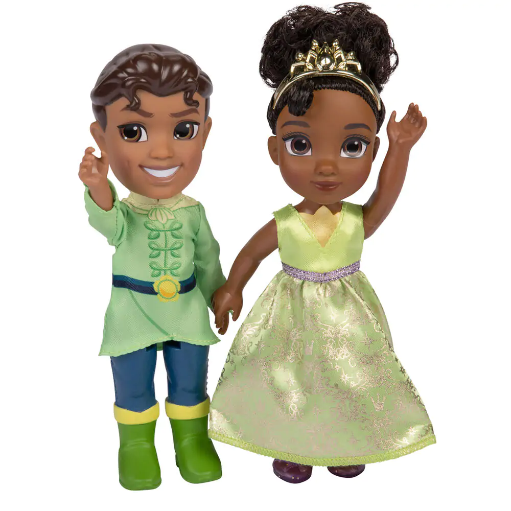 Disney Prințesa și Broscoiul Tiana + Naveen păpușă 15cm poza produsului