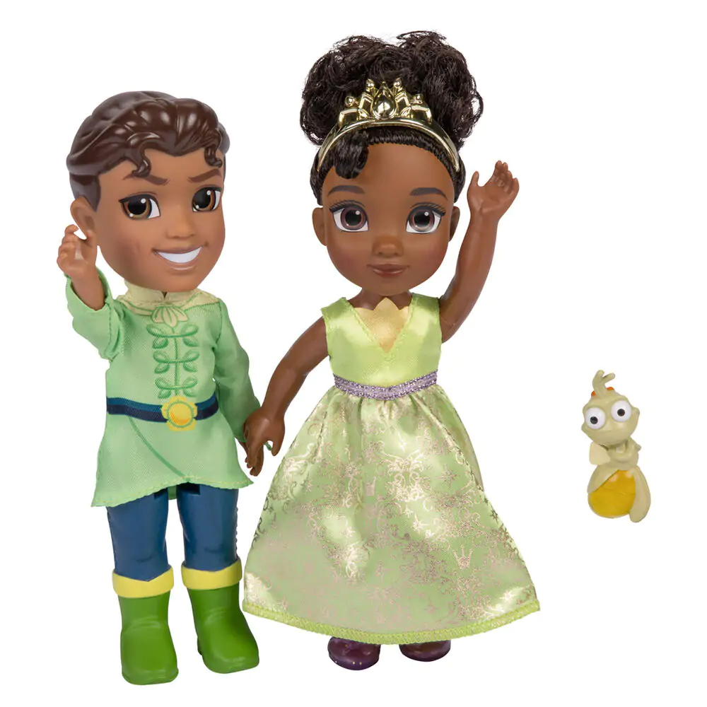 Disney Prințesa și Broscoiul Tiana + Naveen păpușă 15cm poza produsului