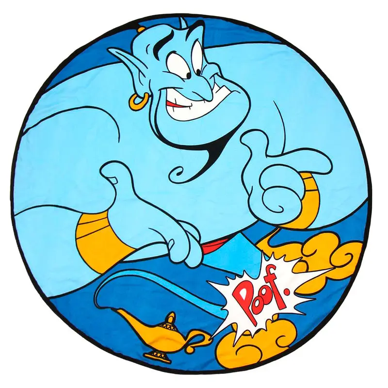 Disney Aladdin prosop de plajă rotund din microfibră 130cm poza produsului