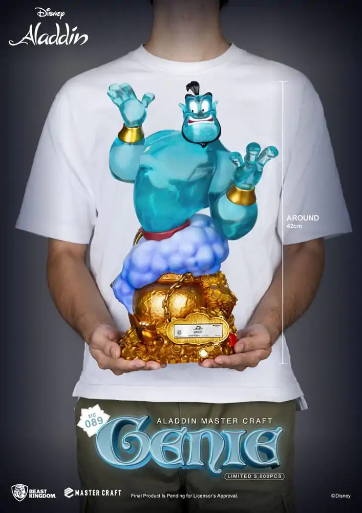 Disney (Aladdin) Statuie Master Craft Ginie 42 cm poza produsului