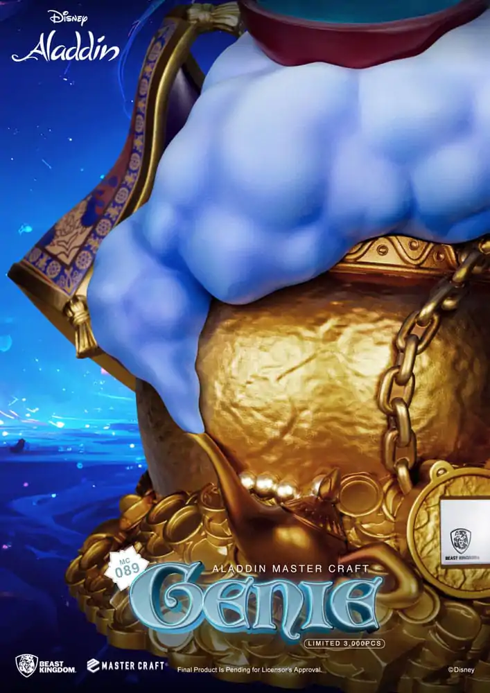 Disney (Aladdin) Statuie Master Craft Ginie 42 cm poza produsului