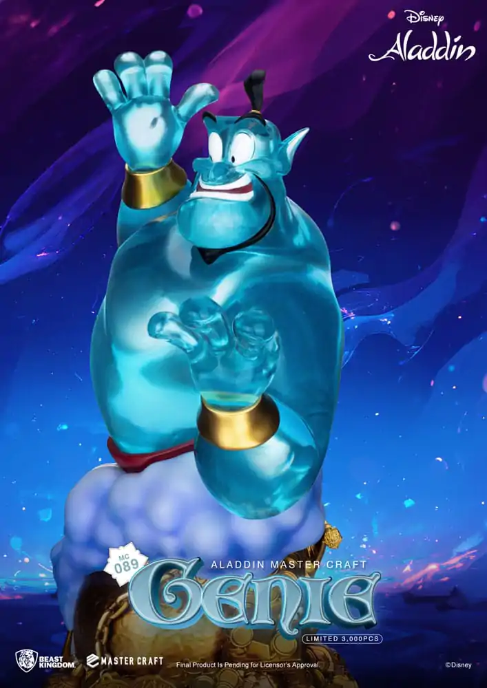 Disney (Aladdin) Statuie Master Craft Ginie 42 cm poza produsului