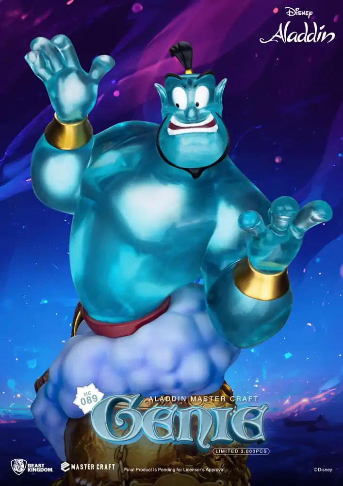Disney (Aladdin) Statuie Master Craft Ginie 42 cm poza produsului