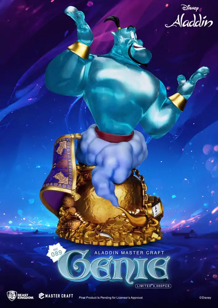 Disney (Aladdin) Statuie Master Craft Ginie 42 cm poza produsului