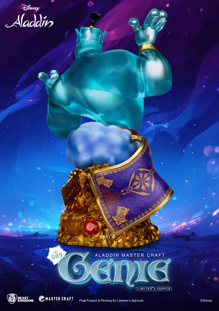 Disney (Aladdin) Statuie Master Craft Ginie 42 cm poza produsului