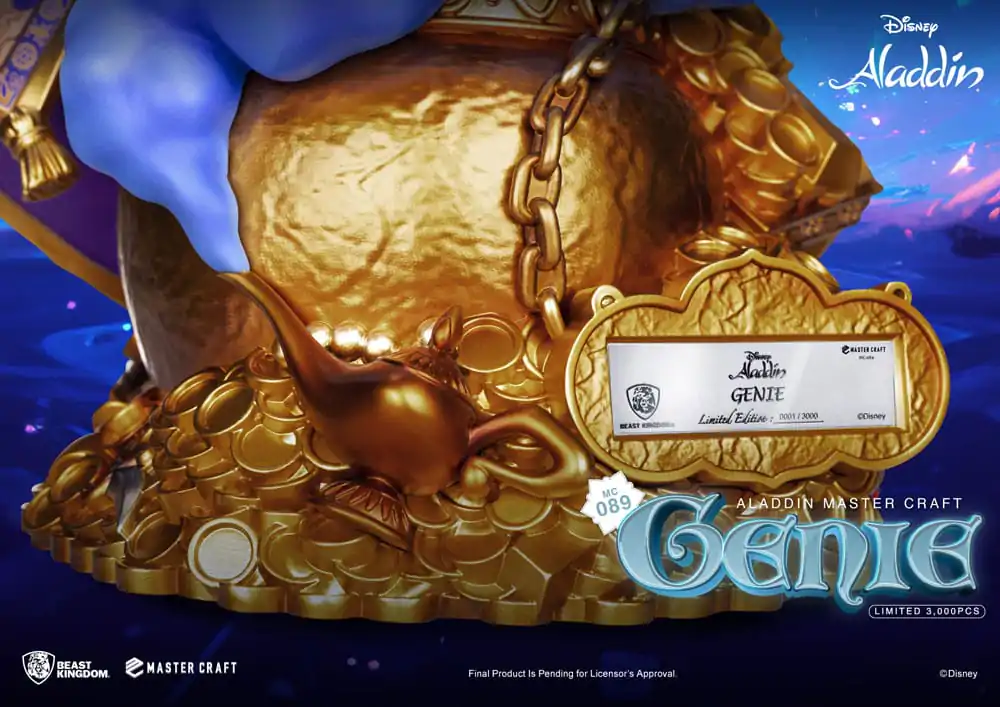 Disney (Aladdin) Statuie Master Craft Ginie 42 cm poza produsului