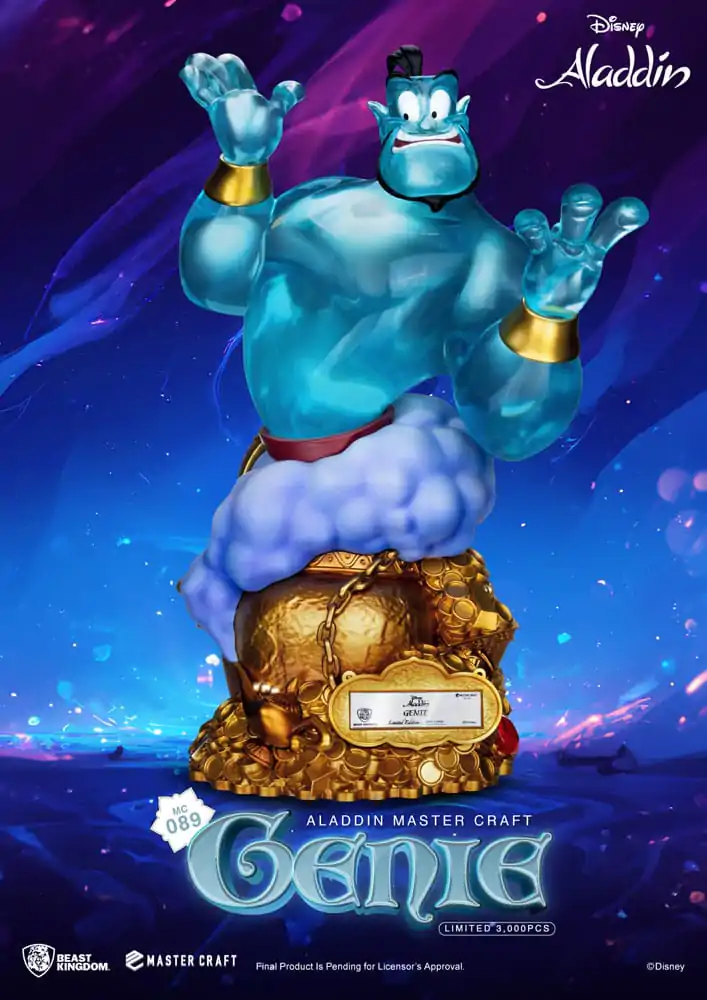 Disney (Aladdin) Statuie Master Craft Ginie 42 cm poza produsului
