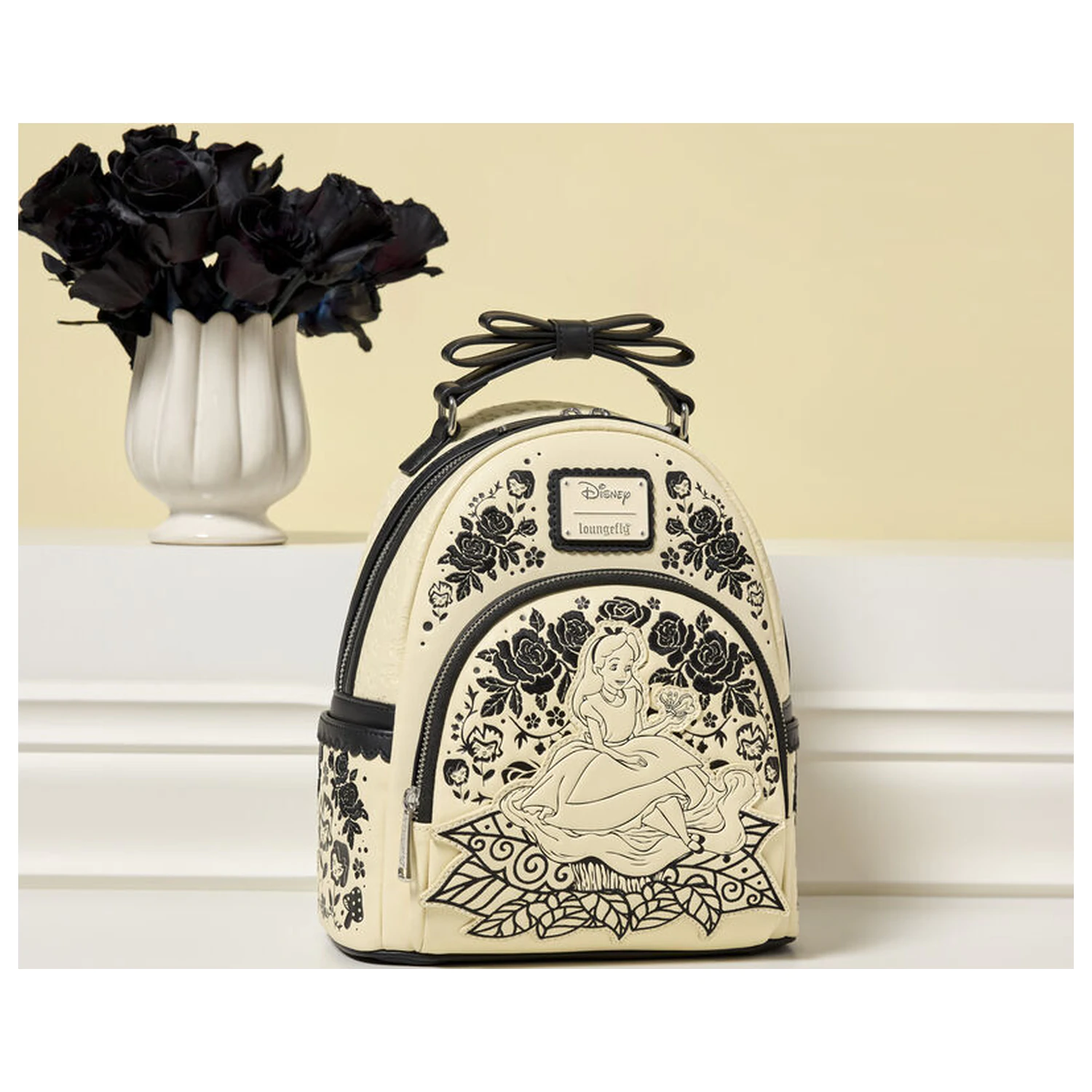 Disney Alice in Wonderland Floral rucsac 26cm poza produsului