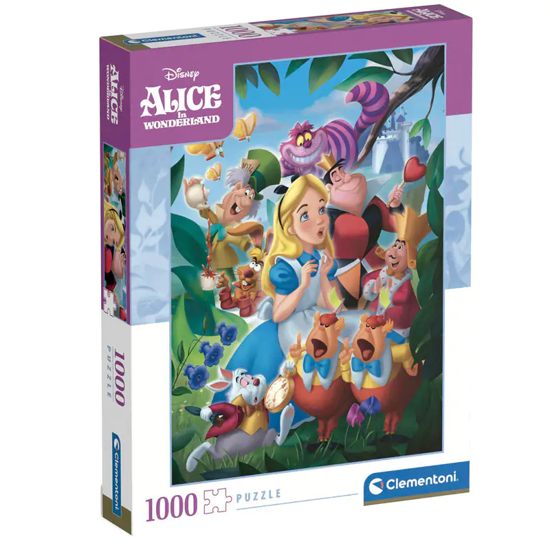 Disney Alice in Wonderland puzzle 1000 piese poza produsului