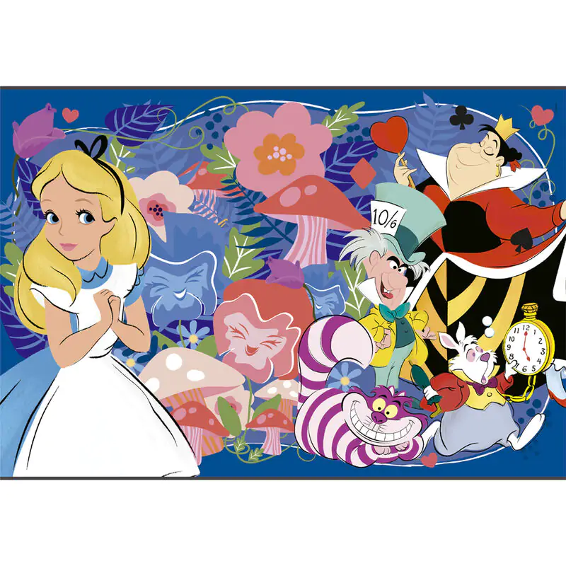 Disney Alice in Wonderland puzzle 104 piese poza produsului