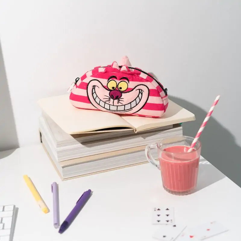 Disney Alice in Wonderland Cheshire cat plush etui pentru creioane poza produsului