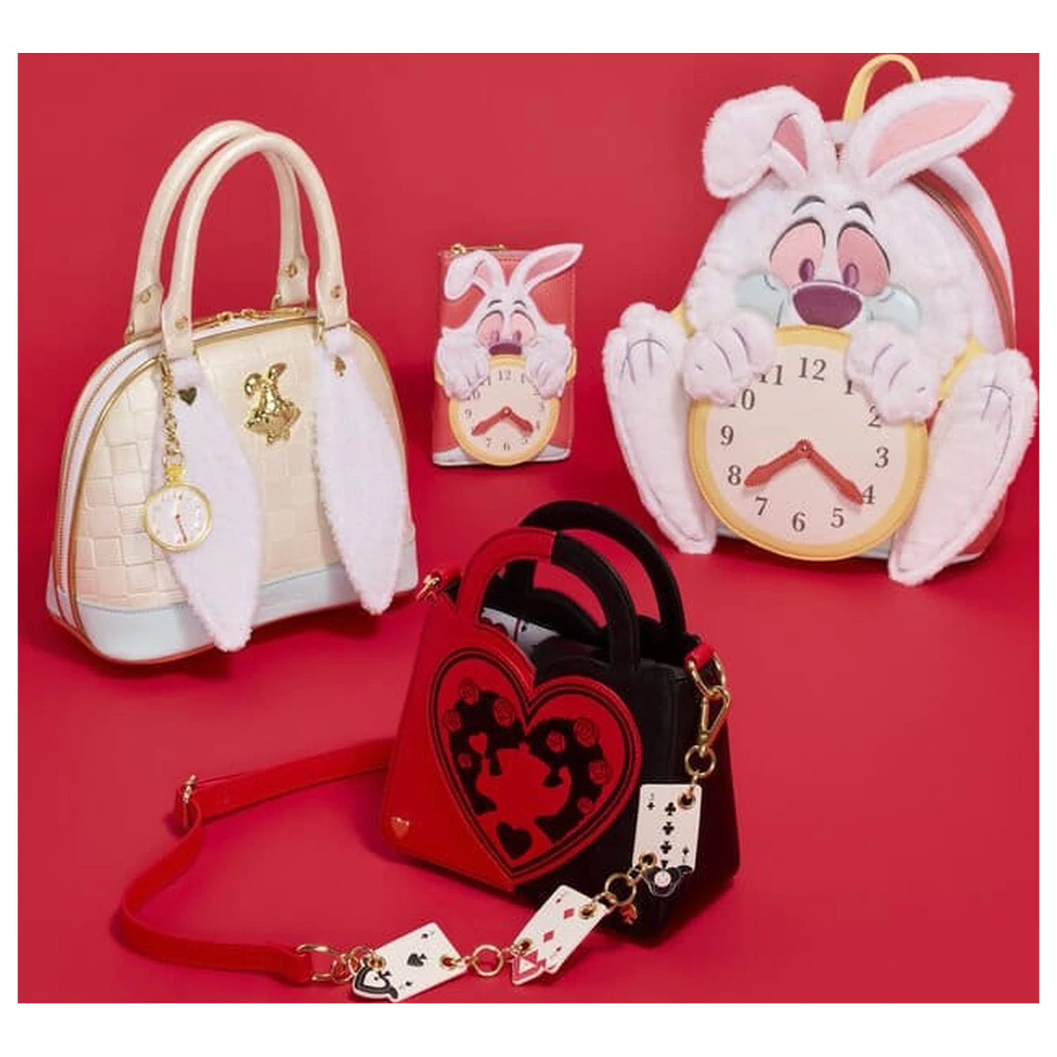 Disney by Loungefly Geantă de mână Alice in Wonderland White Rabbit poza produsului