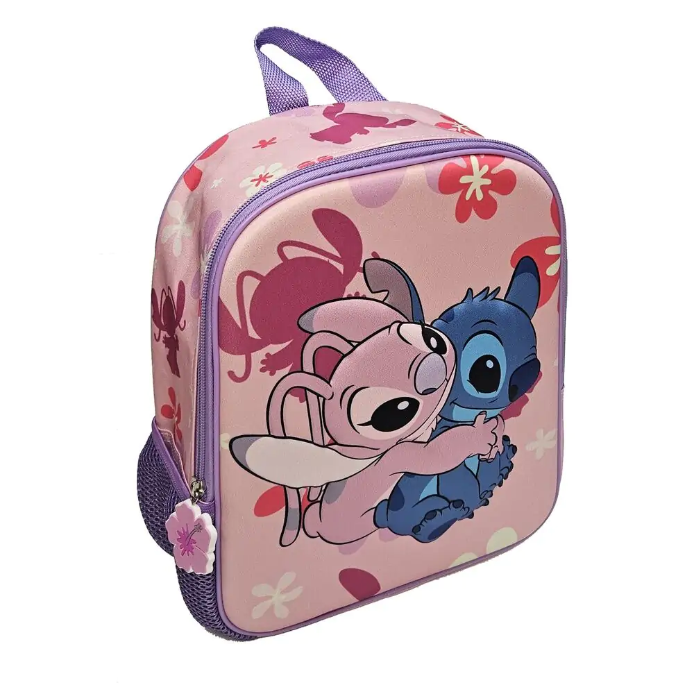 Ghiozdan 3D Disney Angel & Stitch 29cm poza produsului