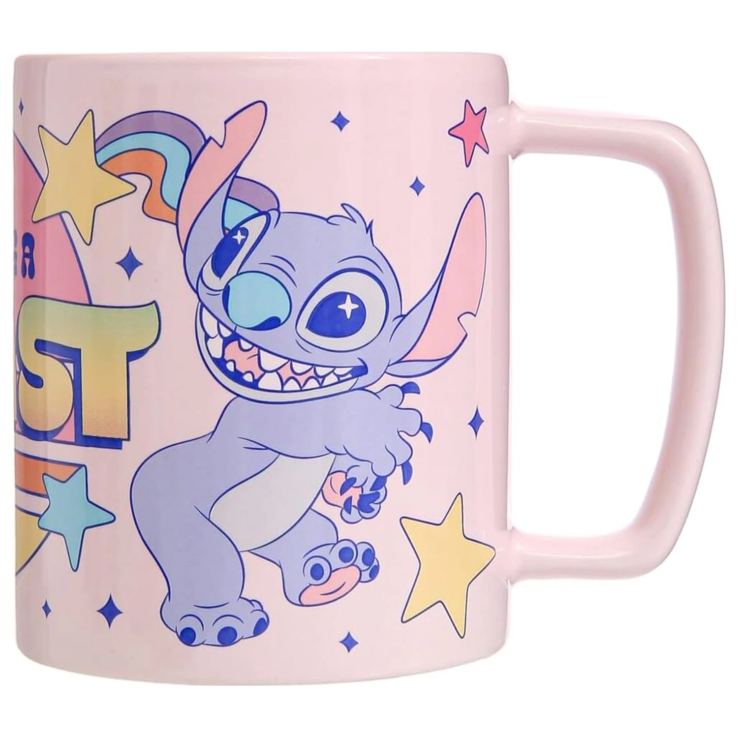 Disney Angel & Stitch Cană Fuzzy 440ml poza produsului