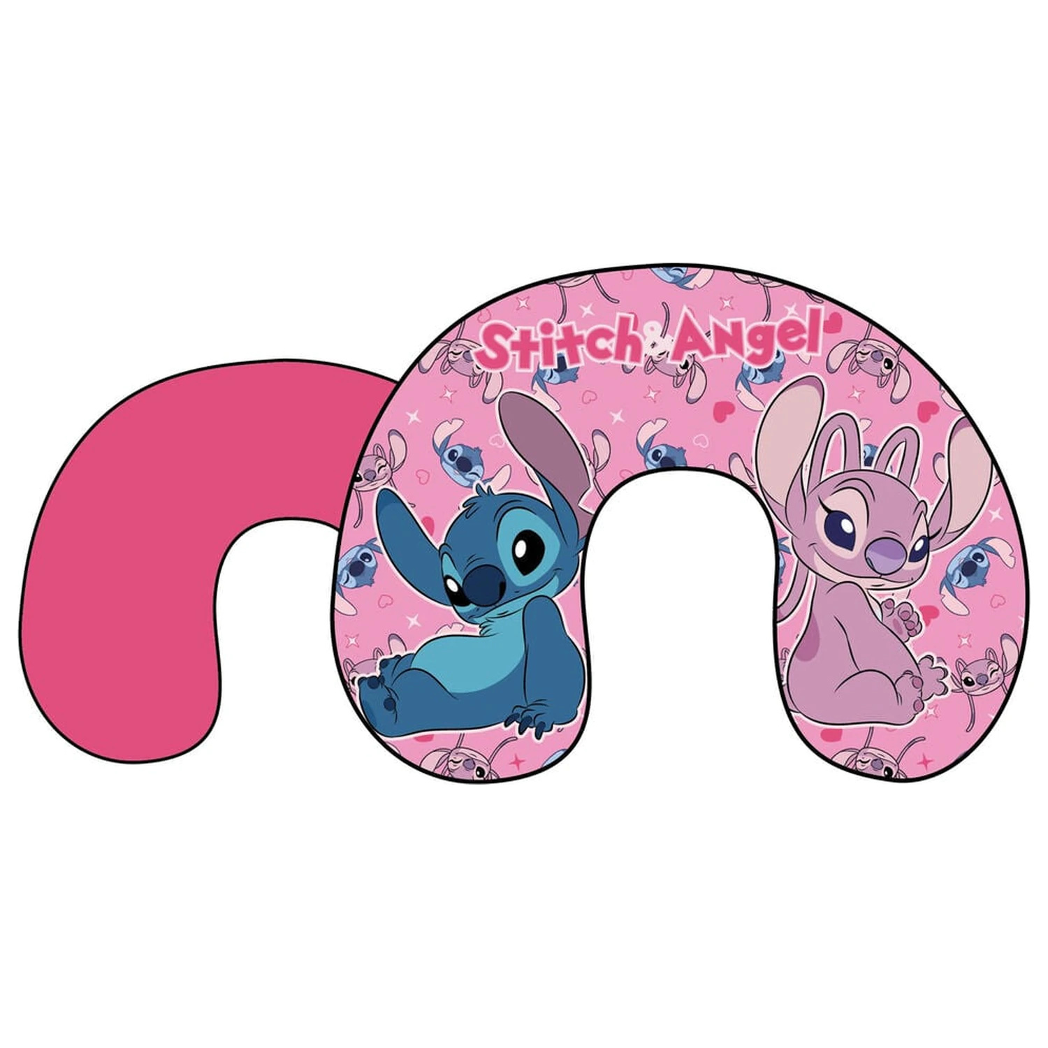 Pernă de călătorie Disney Angel & Stitch poza produsului