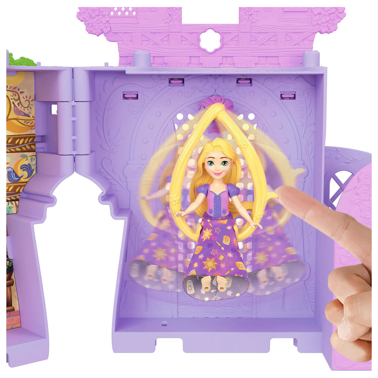 Disney Rapunzel mini castel playset poza produsului